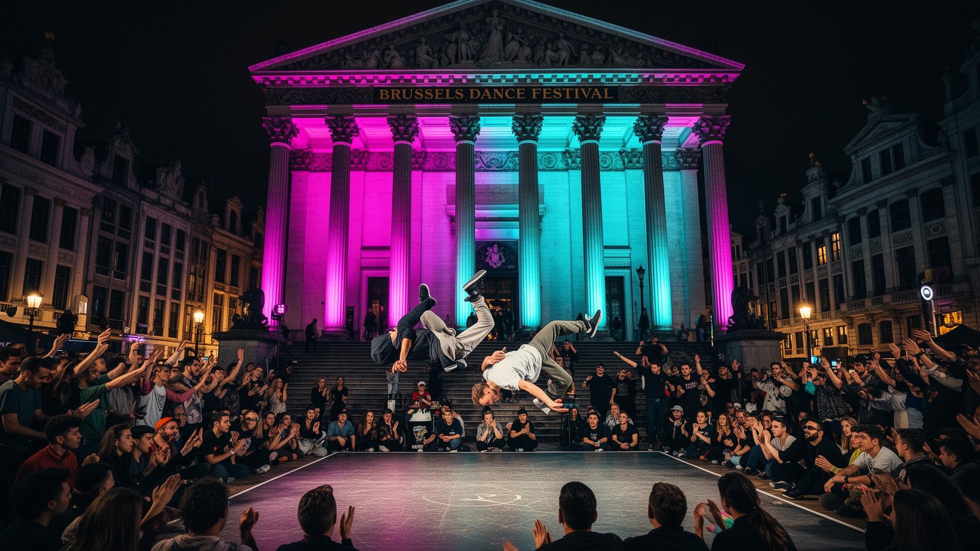 Brussels Dance Festival — De Brouckère · Bourse · Hôtel de Ville · Monnaie